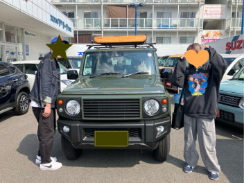 ジムニーご納車おめでとうございます！